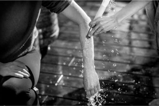 Kneipp-Wasseranwendung